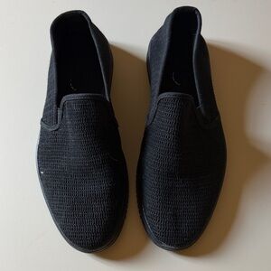 Aldo Men's Black Knit Slip-On Loafers